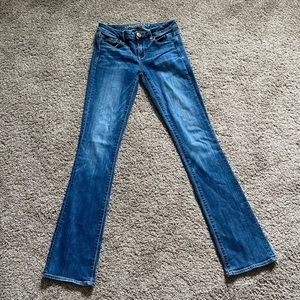 AE Skinny Kick Boot Cut Jeans